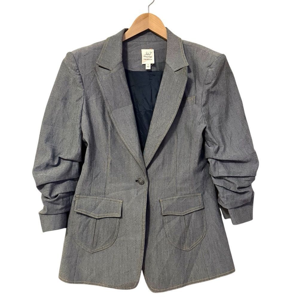 Cinq a Sept, Light Denim Blazer